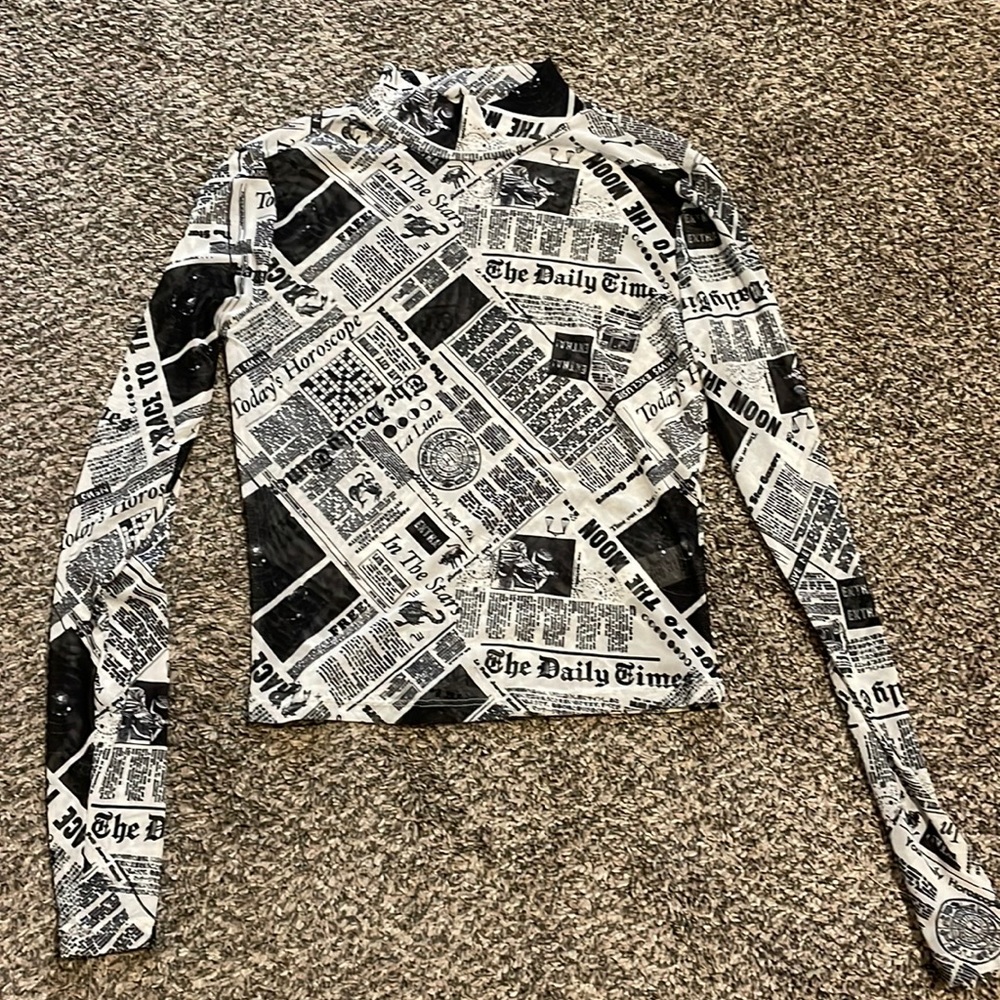 Mesh crop top